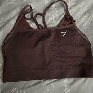 Gymshark Brown Performance Sports Bra